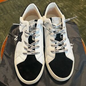 Vintage Havana Black and White Women's Sneakers